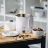 Cana electrica pentru drumetii Adler AD 1388w, 650 W, 0,8 l, Capac detasabil, Apa, Ceai, Cafea, Alb