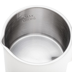 Cana electrica pentru drumetii Adler AD 1388w, 650 W, 0,8 l, Capac detasabil, Apa, Ceai, Cafea, Alb
