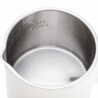 Cana electrica pentru drumetii Adler AD 1388w, 650 W, 0,8 l, Capac detasabil, Apa, Ceai, Cafea, Alb
