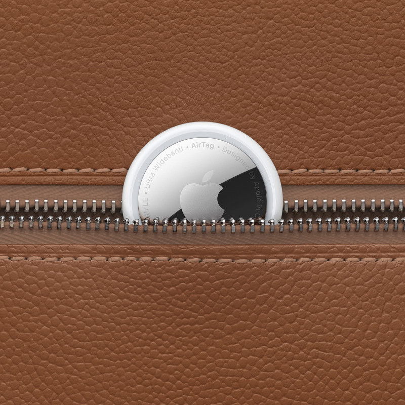 Dispozitiv de urmărire inteligent Apple AirTag 1 MX532ZM/A, Bluetooth, NFC, IP67, alb