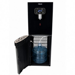 Dispenser de apă Finlux FWD-2611TS, 520 W, 12–95 °C, răcire 3 l/h, încălzire 5 l/h, cu compresor, negru/argintiu