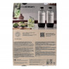 Set de sticle pentru carbonatare SodaStream Jet, 1 l, 2 buc., fără BPA, potrivite pentru mașina de spălat vase, negru