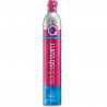 Cilindru de rezervă pentru aparatul de carbonatare a apei SodaStream, CO₂, Quick Connect, 425 g, 60 l, inox/roz