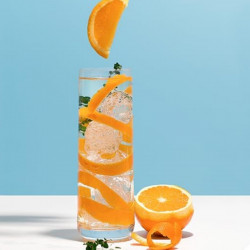 Cilindru de rezervă pentru aparatul de carbonatare a apei SodaStream, CO₂, Quick Connect, 425 g, 60 l, inox/roz