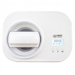 Aparat pentru înghețată și iaurt FIRST FA-5105, 100 W, 1 l, generator de gheață, compresor, alb