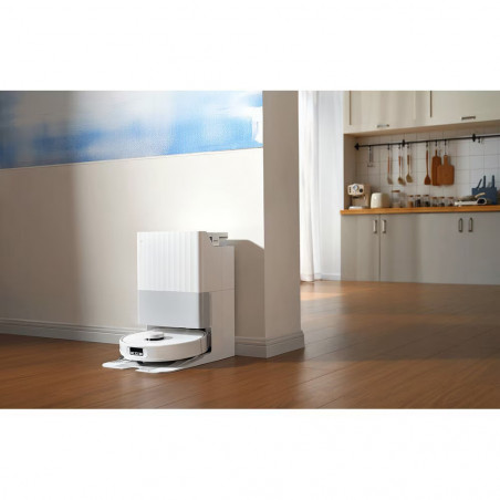 Aspirator robot Roborock Q Revo Edge 5V1 QRES52-00, 18500 Pa, 5200 mAh, 66 W, cartografiere 3D LiDAR, Reactive AI, FlexiArm, stație de încărcare, autonomie de până la 3 ore, negru