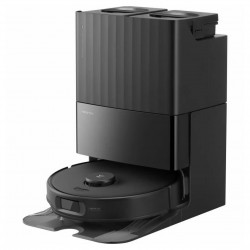 Aspirator robot Roborock Q Revo Edge 5V1 QRES52-00, 18500 Pa, 5200 mAh, 66 W, cartografiere 3D LiDAR, Reactive AI, FlexiArm, stație de încărcare, autonomie de până la 3 ore, negru