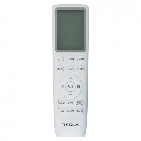 Aparat de aer condiționat cu invertor și difuzor de aromă Tesla TT35TPPB-1232IHWAM, 12000 BTU, 35 m², A+++, 8 viteze, Wi-Fi, algoritm AI, sterilizare UVC, flux 3D, negru