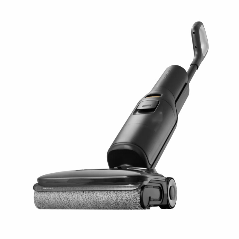 Aspirator vertical Roborock F25 ACE Combo, 269 W, 25 000 Pa, 560 ml, 4 niveluri de putere, Autocurățare, Autonomie de până la 60 de minute, Negru