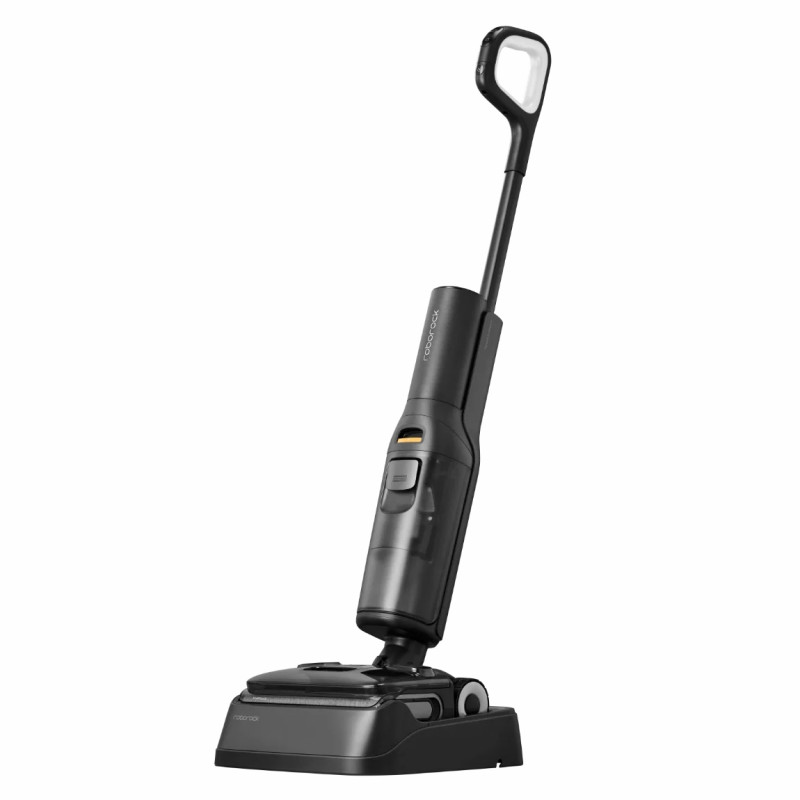 Aspirator vertical Roborock F25 ACE Combo, 269 W, 25 000 Pa, 560 ml, 4 niveluri de putere, Autocurățare, Autonomie de până la 60 de minute, Negru