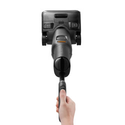 Aspirator vertical Roborock F25 ACE Combo, 269 W, 25 000 Pa, 560 ml, 4 niveluri de putere, Autocurățare, Autonomie de până la 60 de minute, Negru