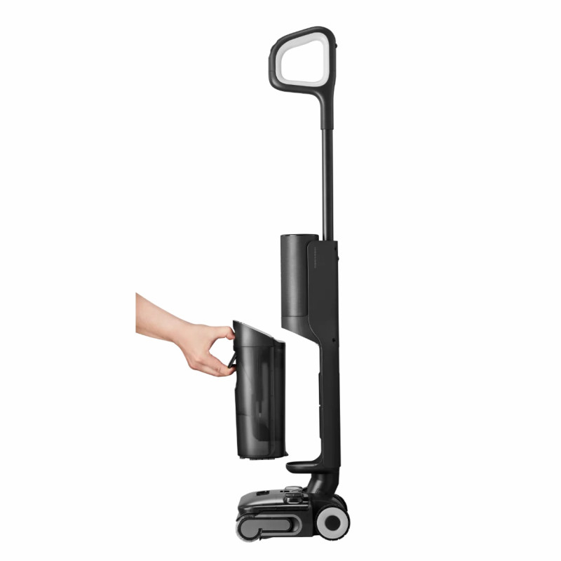 Aspirator vertical Roborock F25 ACE Combo, 269 W, 25 000 Pa, 560 ml, 4 niveluri de putere, Autocurățare, Autonomie de până la 60 de minute, Negru