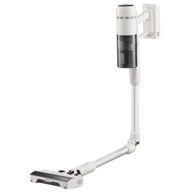 Aspirator vertical Roborock H60, 350 W, 115 AW, 500 ml, 3 trepte de putere, JawScrapers, autonomie de până la 60 de minute, alb