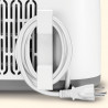 Mașină de înghețată Cuisinart Freeze Ease ICE90E, 100 W, 0,95 l, 3 programe, compresor, alb/gri