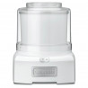 Mașină de înghețată Cuisinart Cool Scoops ICE21E, 35 W, 1,4 l, până la 20 de porții de înghețată, capac transparent cu închidere ușoară, alb