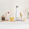 Aparat de înghețată Cuisinart Freeze Wand ICEFD10E, 250 W, 240 ml, 5 programe, fără BPA, funcționare silențioasă, alb
