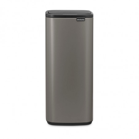 Coș de gunoi Brabantia Bo Touch 1010130, 30 l, deschidere lină și silențioasă, deschidere largă, gri