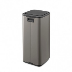 Coș de gunoi Brabantia Bo Touch 1010130, 30 l, deschidere lină și silențioasă, deschidere largă, gri