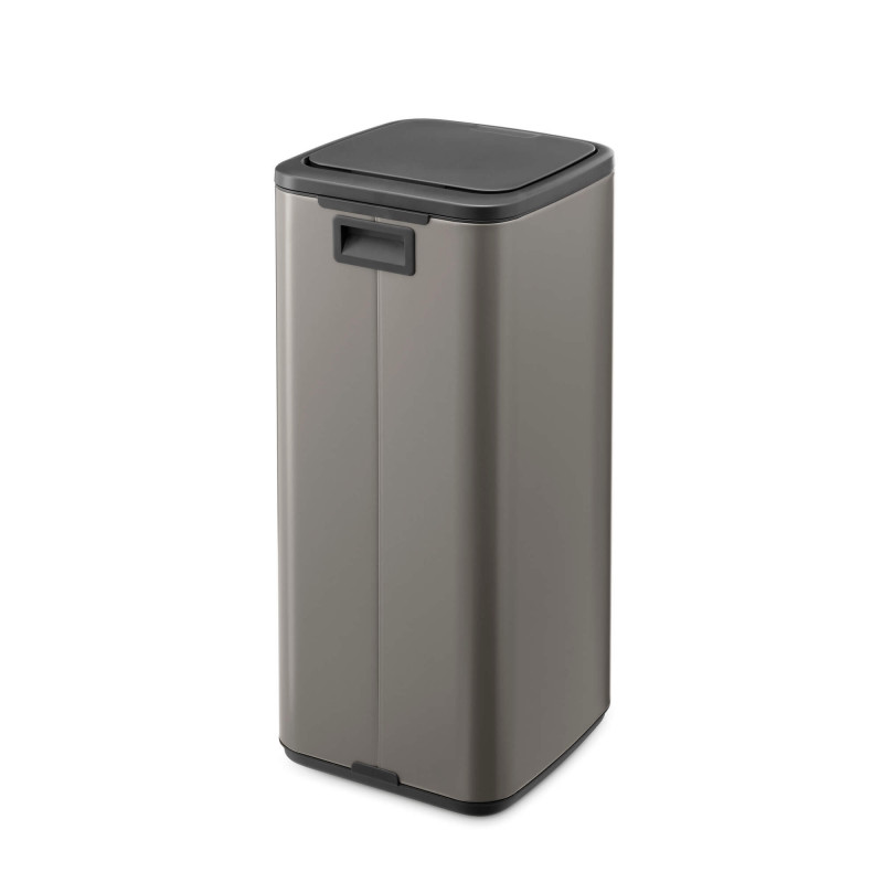 Coș de gunoi Brabantia Bo Touch 1010130, 30 l, deschidere lină și silențioasă, deschidere largă, gri