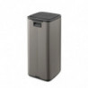 Coș de gunoi Brabantia Bo Touch 1010130, 30 l, deschidere lină și silențioasă, deschidere largă, gri
