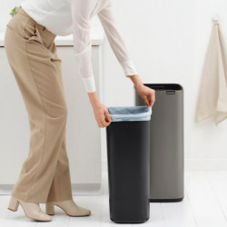 Coș de gunoi Brabantia Bo Touch 1010130, 30 l, deschidere lină și silențioasă, deschidere largă, gri