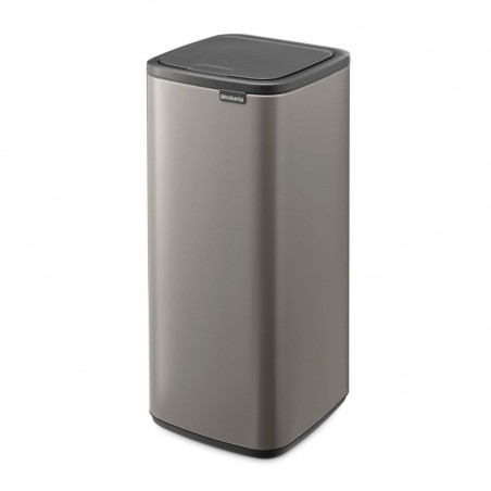 Coș de gunoi Brabantia Bo Touch 1010130, 30 l, deschidere lină și silențioasă, deschidere largă, gri