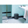 Coș de gunoi Brabantia Bo Pedal 1010132, 7 l, închidere lentă, bază cauciucată, finisaj mineral, gri închis