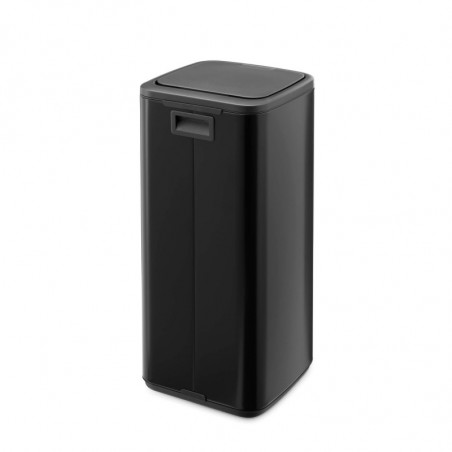 Coș de gunoi Brabantia Bo Touch 1010140, 30 l, deschidere lină și silențioasă, deschidere largă, negru