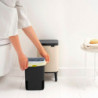 Coș de gunoi Brabantia Bo Small Hi 1010460, 4 l, Deschidere lină și silențioasă, Bază antiderapantă, Bej