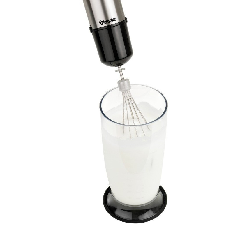 Blender 4in1 Bartscher 130206, 700 W, 5 viteze, 1250/800/500 ml, Negru
