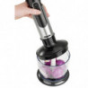 Blender 4in1 Bartscher 130206, 700 W, 5 viteze, 1250/800/500 ml, Negru