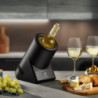 Răcitor de vin de masă Caso VinoCase Black, 72 W, 5-18 °C, pentru sticle cu diametrul de 9 cm, comandă tactilă, silențios, LED, negru mat