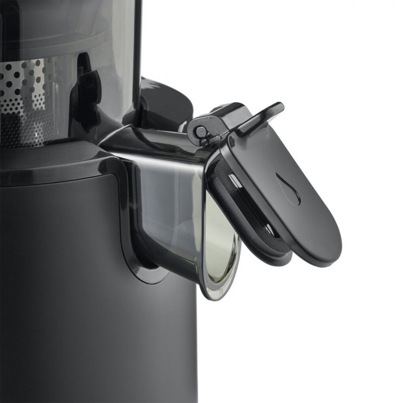Storcator cu presare la rece slow juicer Caso Juice Fit Pro, 250 W, 1 l, 40 rpm, Safety Stop, Functionare silentioasa, Negru mat