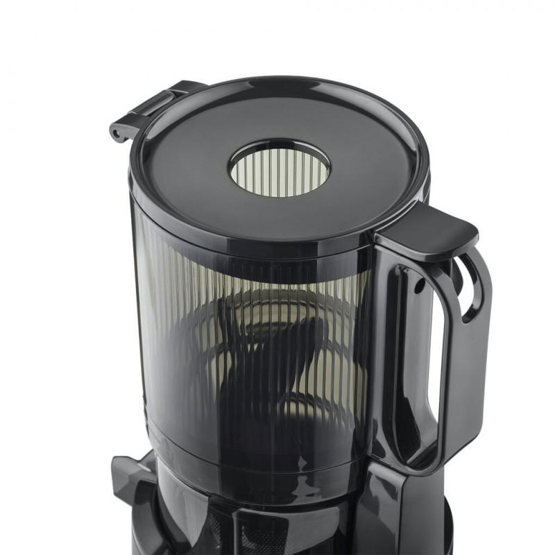 Storcator cu presare la rece slow juicer Caso Juice Fit Pro, 250 W, 1 l, 40 rpm, Safety Stop, Functionare silentioasa, Negru mat