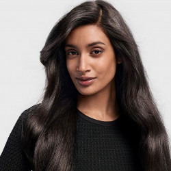 Маша за коса Dyson 257389-01 HS08 Airwrap i.d.™ T1/T2 CeApc/Tz Straight + Wavy, 1300W, 13.5 l/s, Автоматично къдрене, Йонизиране, 3 скорости, 3 температури, Bluetooth, Керамично кайсиев/топаз