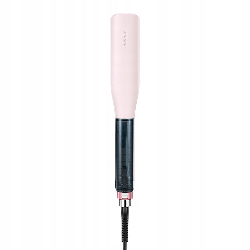 Placă de păr cu tehnologie cu abur Dreame AuraSteam AA01A, 65 W, plăci mobile, acoperire ceramică, 140-220 °C, PTC, NTC, memorie, afișaj LED, roz