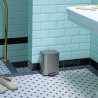 Coș de gunoi Brabantia Bo Pedal 1010141, 4 l, închidere ușoară, bază antiderapantă, rezistent la amprente, inox/mat