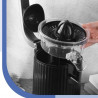 Storcator electric de citrice Swiss Haus SH-CJ23, 300 W, 1,2 l, Filtru, 2 conuri, Fara BPA, Rotire bidirectionala, Parghie de presare, Negru
