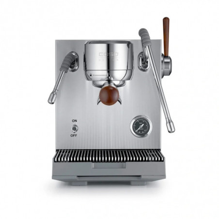Mașină de espresso Caso Design EspressoGourmet Advanced, 3000 W, 19 bari, 2 l, ULKA, PID, manometru, semiprofesională, din oțel inoxidabil