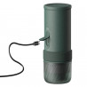 Espressor portabil Outin Mino CG, 22 bari, 9000 mAh, 70 ml, Extractie la 93,3°C, Cafea macinata si capsule Nespresso, USB-C, Verde montan