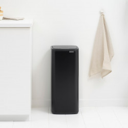 Coș de gunoi Brabantia Bo Touch 1010140, 30 l, deschidere lină și silențioasă, deschidere largă, negru