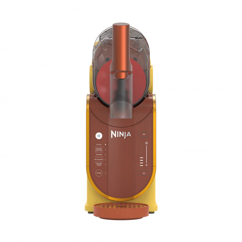 Aparat pentru băuturi răcoritoare Ninja Slushi FS301EUOR, 200 W, 5 moduri, capacitate 1,9 l, RapidChill, Whisperchill, portocaliu