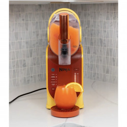 Aparat pentru băuturi răcoritoare Ninja Slushi FS301EUOR, 200 W, 5 moduri, capacitate 1,9 l, RapidChill, Whisperchill, portocaliu