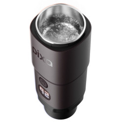 Espressor portabil Wacaco Pixapresso, 20 bari, 210 ml, Cafea macinata si capsule NS/Nespresso, 9000 mAh, Maro