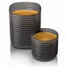Espressor portabil Wacaco Pixapresso, 20 bari, 210 ml, Cafea macinata si capsule NS/Nespresso, 9000 mAh, Maro