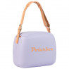 Geanta frigorifica Polarbox Pop, 6 litri, Include 2 cutii pentru pranz, Pana la 24 h, Violet/Portocaliu