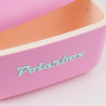 Geanta frigorifica Polarbox Pop, 20 litri, Polistiren AIRPOP, 5-15°C pana la 24h, Roz/Verde