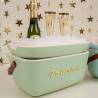 Geanta frigorifica Polarbox Gold, 20 litri, Polistiren AIRPOP, 5-15°C pana la 24 h, Verde/Auriu