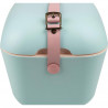 Geanta frigorifica Polarbox Pop, 12 litri, Polistiren AIRPOP, 5-15°C pana la 24 h, Albastru/Roz