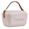 Geanta frigorifica Polarbox Gold, 12 litri, Polistiren AIRPOP, 5-15°C pana la 24 h, Roz/Auriu